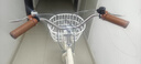 飛鴿（FLYING PIGEON）自行車(chē)成人通勤車(chē)自行車(chē)學(xué)生單車(chē)成人自行車(chē)通勤自行車(chē)女士自行車(chē) 高配奶油米|6速|(zhì)輻條輪+禮包 26寸適合160-185cm 曬單實(shí)拍圖