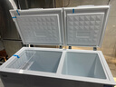 澳柯瑪（AUCMA）302升家用冰柜 雙溫雙箱大容量冷柜 臥式冰柜雪糕柜雙溫冷柜 冷藏全銅管 BCD-302CNE 國家補貼 曬單實拍圖