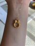 六桂福珠寶 LIU GUI FU JEWELRY足金蝴蝶結(jié)在逃公主黃金吊墜2025女款輕奢小眾純金吊墜送女友禮物 專(zhuān)柜禮盒（無(wú)產(chǎn)品僅購(gòu)買(mǎi)禮盒） 曬單實(shí)拍圖