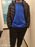 鴨鴨輕薄款連帽羽絨服男2025秋冬新款運(yùn)動(dòng)休閑輕便內(nèi)膽保暖90鴨絨外套 黑色 XL 曬單實(shí)拍圖