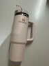 STANLEY巨無(wú)霸吸管杯水杯保溫杯不銹鋼杯子大容量887ML-晶粉色禮物 曬單實(shí)拍圖