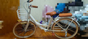 飛鴿（FLYING PIGEON）自行車成人通勤車自行車學(xué)生單車成人自行車通勤自行車女士自行車 高配奶油米|6速|(zhì)輻條輪+禮包 26寸適合160-185cm 曬單實(shí)拍圖