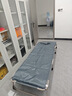 一棵檸檬折疊床單人午休床折疊躺椅家用辦公室午睡床簡易行軍床醫(yī)院陪護(hù)床 特寬75cm方管灰色+四季通用墊 曬單實(shí)拍圖