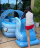 Bestway兒童游泳池寶寶小孩室內(nèi)外家用電動充氣史迪仔周邊玩具洗澡戲水池 曬單實拍圖