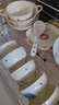 mornenjoy碗具套裝 碗碟家用2025新款高顏值碗盤(pán)餐具整套喬遷之喜新婚禮物 曬單實(shí)拍圖
