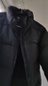 李寧防潑水羽絨服男子春季健身運(yùn)動(dòng)80%鴨絨短款立領(lǐng)外套AYMU097 曬單實(shí)拍圖