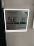 京東京造 溫濕度計時鐘室內(nèi)溫度計辦公家用嬰兒房壁掛桌面電子濕度計 高精度傳感器 非藍牙版 曬單實拍圖