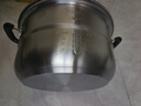 九陽（Joyoung）蒸鍋不銹鋼蒸鍋家用燉湯蒸饅頭包子魚三層大容量湯鍋28cm 曬單實拍圖