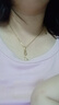 鈦鋼氣質(zhì)葫蘆吊墜項(xiàng)鏈女輕奢小眾設(shè)計(jì)精致鎖骨鏈高級(jí)感時(shí)尚毛衣鏈 微鑲葫蘆吊墜項(xiàng)鏈 曬單實(shí)拍圖