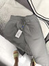 真維斯（JEANSWEST）冰絲褲子男士休閑寬松直筒夏季薄款速干運(yùn)動(dòng)潮牌垂感闊腿長褲春秋 灰色+黑色【速干兩件裝】 2XL 160-179斤 曬單實(shí)拍圖