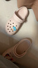 crocs卡駱馳厚底云朵洞洞鞋|206750 石英粉-6UR 39(250mm) 曬單實(shí)拍圖