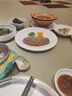 億嘉（IJARL）玻璃水果盤日式甜品盤干果盤沙拉盤家用零食盤冰花盤 小號兩只裝 曬單實拍圖