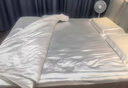 真絲四件套桑蠶絲被套絲綢床單床笠輕奢高級冰絲新款定制蠶絲床品 琉璃金 【高檔禮盒_順豐包郵】 1.5m 床單款 （被套200*230cm） 曬單實(shí)拍圖