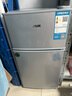 奧克斯小冰箱家用小型迷你冷藏冷凍兩用出租房宿舍用節能省電寢室辦公室電冰箱 【升級凈化去味】30A146DW銀【節能省電】 曬單實(shí)拍圖