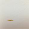 夢金園 七夕禮物實心黃金養(yǎng)耳棒足金圓珠迷你耳針耳棍男女款 曬單實拍圖