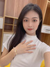 BOEAY十二生肖和田玉手串女生手鏈鐲串生日七夕情人節(jié)禮物送女朋友老婆 玉兔和田玉手串 曬單實拍圖