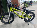 鳳凰兒童自行車男女寶寶小孩山地車3-5-6-8-10-12-16歲學(xué)生腳踏車禮物 【高配單速-一體輪】歐碧綠+禮包 18寸-單速輔助輪腳撐，變速腳撐 曬單實(shí)拍圖