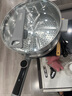 美的（Midea）電炒鍋 電火鍋 電蒸鍋 電煮鍋家用多功能 炒菜鍋一體不沾5.5L上蒸下煮電熱鍋 HCG3215 配蒸籠木鏟 曬單實(shí)拍圖