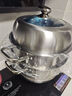 美廚（maxcook）蒸鍋 304不銹鋼30CM三層蒸鍋 加厚復(fù)底湯鍋 燃?xì)怆姶艩t通用MCZ827 曬單實(shí)拍圖