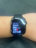 Apple/蘋果 Watch Series 10 智能手表GPS款46毫米亮黑色鋁金屬表殼黑色運動型表帶M/L MX273CH/B 曬單實拍圖