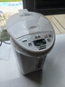 象印（ZO JIRUSHI）電熱水壺VE真空燒水壺恒溫四段控溫節(jié)能省電辦公家用開水壺飲水機(jī)TDH40C 4L家電國家補(bǔ)貼 4L -TDH40C白色 曬單實(shí)拍圖