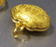 周生生富貴如意寶寶長(cháng)命鎖 黃金吊墜金鎖足金掛墜不含項鏈 09300P計價(jià) 3.3克(含工費100元) 曬單實(shí)拍圖