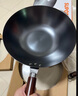 蘇泊爾（SUPOR）精鐵炒鍋健康無(wú)涂層家用大肚明火燃氣炒菜鍋34cm 曬單實(shí)拍圖