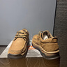 Jeep吉普休閑皮鞋男夏季新款頭層牛皮軟底休閑鞋男防滑一腳蹬爸爸鞋男 卡其【系帶款】 【標(biāo)準(zhǔn)皮鞋碼】 41 曬單實拍圖