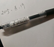 斑馬牌（ZEBRA）JJ15按動(dòng)黑色中性筆0.5mm簽字筆商務(wù)水筆學(xué)生練字考試刷題筆高顏值學(xué)習辦公文具 1支 曬單實(shí)拍圖