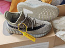 阿迪達(dá)斯YEEZY350INFANTS綠沼澤椰子兒童嬰童鞋HQ2063 UK9K26.5 曬單實(shí)拍圖
