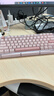 羅技（Logitech）ALTO KEYS K98M/K98S客制化機(jī)械鍵盤 無線藍(lán)牙鍵盤雙模mac ipad鍵盤98鍵游戲辦公家用鍵盤AI熱插拔 K98S玫瑰粉+粉底液鍵帽 曬單實(shí)拍圖