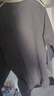 江南先生美式復古V領(lǐng)不規則插肩袖衛衣男女潮牌情侶運動(dòng)球衣外套 深灰色 XL 曬單實(shí)拍圖