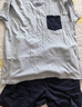 京東京造10A抗菌純棉睡衣男短袖套裝25春夏情侶家居服藍(lán)2XL 曬單實(shí)拍圖