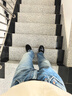 Levi's李維斯25年新款男士美式休閑Clean Fit 517修身靴形牛仔褲 晴山藍 34 (32) 曬單實拍圖