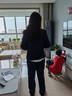 櫻芭妮西裝外套女職業(yè)裝套裝春秋季修身新款OL商務(wù)面試工作服正裝小西服 藏藍西裝+白襯衫+藍褲子 2XL （建議120-129斤） 曬單實(shí)拍圖