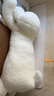 飾鹿熊趴趴狗抱枕女生睡覺(jué)公仔超大毛絨玩具兔子長(zhǎng)條布娃娃玩偶生日禮物 趴趴狗白色 130cm 曬單實(shí)拍圖