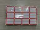 NVV 標簽貼紙 大號696枚48*37mm不干膠貼紙 自粘性口取紙姓名字貼價格標簽便利貼BQ-513801紅色 曬單實拍圖