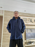 伯希和（Pelliot）【成毅同款】山野2.0沖鋒衣男三合一抓絨內膽防風(fēng)防水硬殼外套 【男款】藏藍色 | 抓絨兩件套 XXL 女136-145斤男170-185 曬單實(shí)拍圖