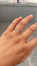 喜鉆雪心印記鉆戒鉑金鉆石戒指女克拉效果求婚結婚鉆戒送女友生日禮物 【現貨推薦】鉑金13分 曬單實(shí)拍圖