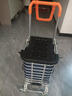 船歌買菜神器小拉車?yán)先速I菜手拉車買菜推車折疊購(gòu)物手拉車買菜便攜車 青【兩用超大輪輕音】可坐可剎車 雙把手折疊加粗加固超大輪買菜車 曬單實(shí)拍圖