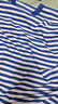 體能服 短袖?；晟滥畜w能短袖套裝體能服藍白t恤體能訓練迷彩服圓領(lǐng)休閑意設透氣迷彩短袖T恤 單上衣 165-170/92-96 曬單實(shí)拍圖