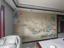 席精靈中式定制壁畫(huà)國畫(huà)千里江山書(shū)房背景墻客廳電視沙發(fā)劇本殺壁紙墻紙 免費領(lǐng)取樣品 看過(guò)再買(mǎi)更放心【聯(lián)系客服】 曬單實(shí)拍圖