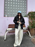 鴨鴨情侶羽絨服男士2025年新款秋冬短款加厚學生面包服保暖青少年外套 黑色 L 125-150斤 曬單實拍圖