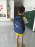 PRUY新款小學生書包男女童英倫風一二三到六年級減負兒童雙肩背包 寶藍色-小號 曬單實拍圖