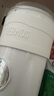 膳魔師（THERMOS）德國榨汁杯榨汁機(jī)小型便攜制冷水杯果汁機(jī)家用果蔬可充電多功能果汁杯迷你可碎冰打汁隨行杯炸機(jī)汁 【長效制冷】冬雪白 曬單實(shí)拍圖