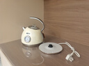 SCHNEIDER電熱水壺復(fù)古燒水壺304不銹鋼1.8L防干燒辦公室家用自動(dòng)恒溫SWK-XS04P 七夕情人節(jié)禮物 曬單實(shí)拍圖