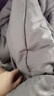 無(wú)印良品石墨烯被子自發(fā)熱加厚保暖被芯學(xué)生宿舍單人春秋冬被褥1.5*2米4斤 曬單實(shí)拍圖