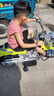 邁多熊兒童摩托車電動(dòng)車大號(hào)寶寶玩具車可坐大人雙人3-17歲男女充電童車 綠12V7電瓶550電機(jī)手?jǐn)Q油門皮座 曬單實(shí)拍圖