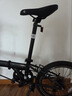 大行（DAHON）折疊自行車20英寸8級(jí)變速經(jīng)典P8單車KBC083 黑色經(jīng)典版-京倉(cāng) 曬單實(shí)拍圖