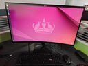 泰坦軍團2K高清曲面電競顯示器180/240高刷 HVA快速液晶屏1ms 1500R曲率炫光燈效游戲筆記本電腦外接顯示屏 新/31.5英寸C32A1R 2K/180Hz曲屏 曬單實(shí)拍圖
